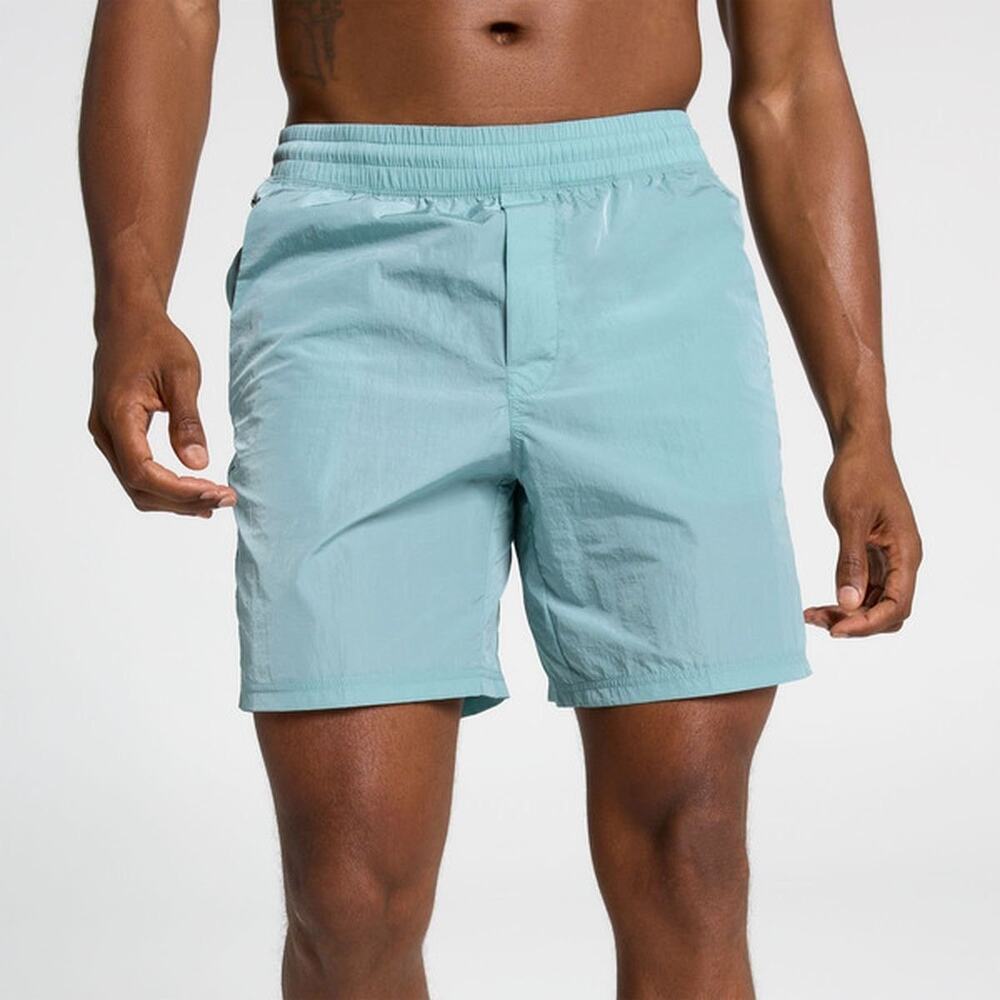 VRST All-In Unlined Short Running 7 inch Aqua Water Repellant UPF men small